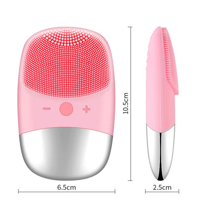 Electric Face Cleansing Brush Sonic Electric Facial Cleanser Facial Cleansing Brush Skin Scrubber Skin Massager Skin Care Tools