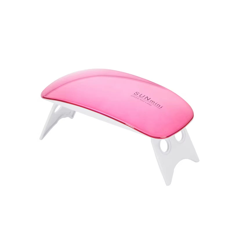 Portable Nail Dryer 6W UV LED Nail Lamp Manicure Apparatus for Gel Nail Polish Nail Art Lamp for Drying Nails Home Use