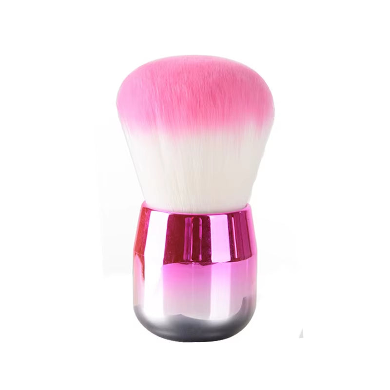 1PCS Professionals Nails Art Mushroom Brush round Paint Gel Dust Cleaning Make up Brush Manicure Accessories Equipment Tools