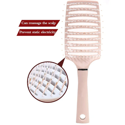 Hairbrush Air Cushion Comb Fluffy Anti-Hair Loss Massage Hair Brush for All Hair Types for Long Thick Thin Curly Natural Hair