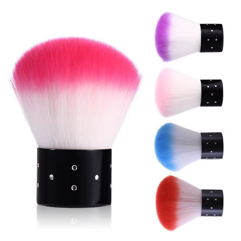 1PCS Professionals Nails Art Mushroom Brush round Paint Gel Dust Cleaning Make up Brush Manicure Accessories Equipment Tools